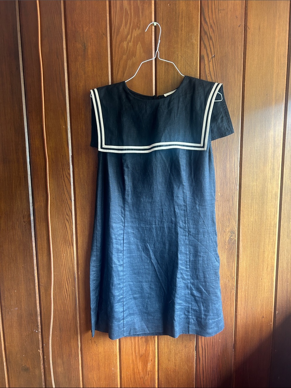 DOEN Black sailor dress NWT